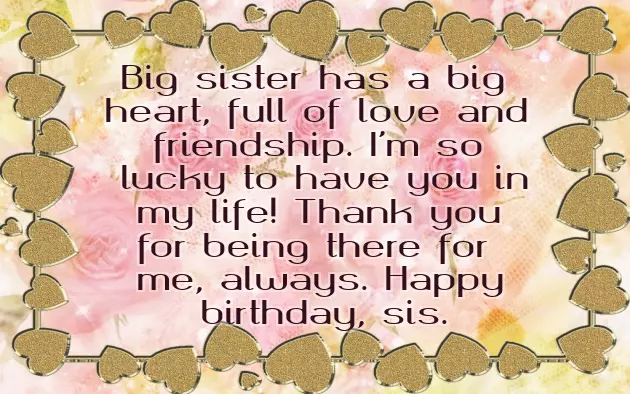 Happy Birthday Big Sister Gif