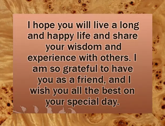 Happy Birthday Wishes For 80 Year Old Man