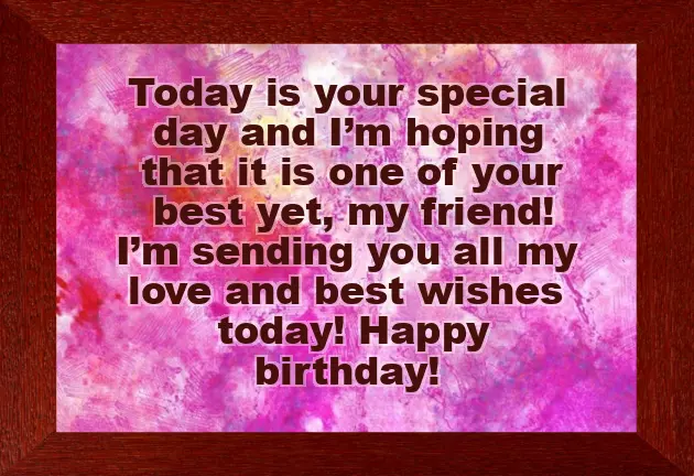 Long Birthday Wishes For Someone Special