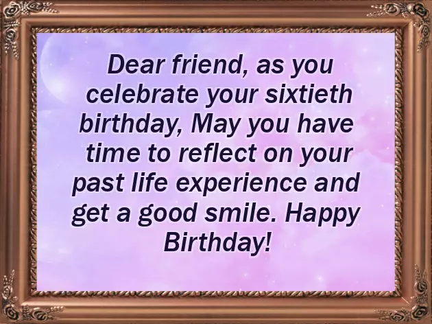 Happy 60Th Birthday Wishes Happy 60Th Birthday Wishes