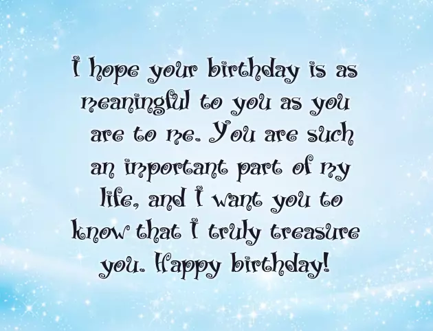 Happy Birthday Wishes For Sister Thought