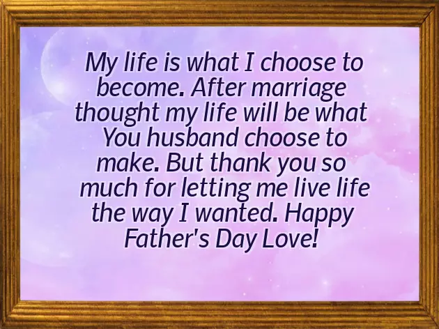 Happy Fathers Day Greetings To Husband