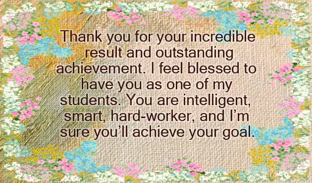 Wishes On Good Result