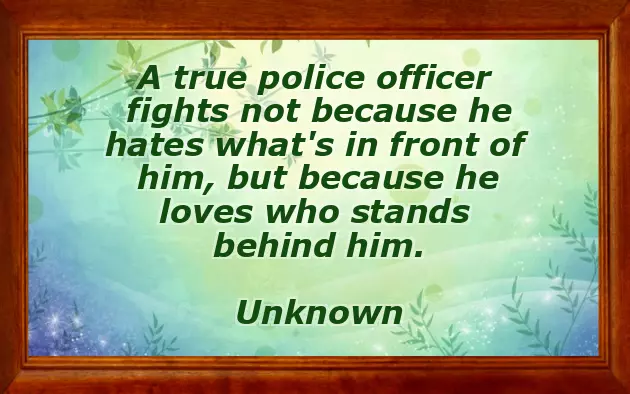 Quotes About Police