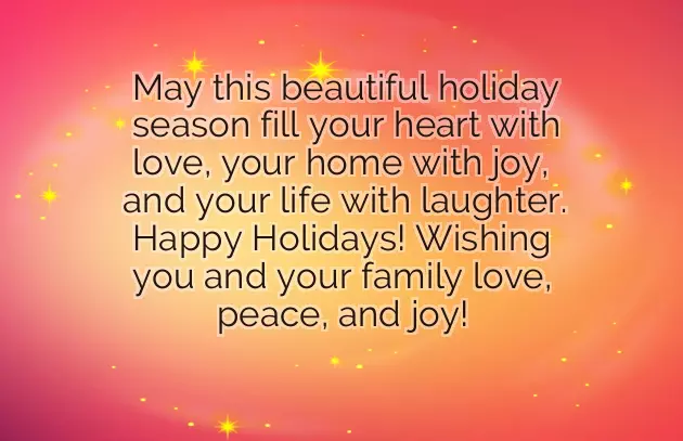 To All My Family And Friends Merry Christmas