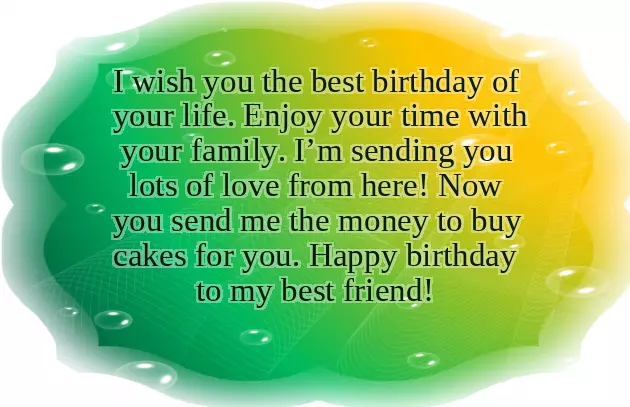 Big Birthday Wishes For Best Friend Girl