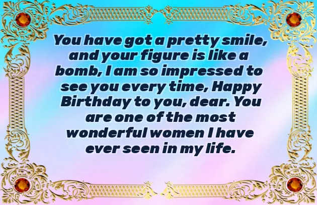 Happy Birthday The Most Beautiful Lady