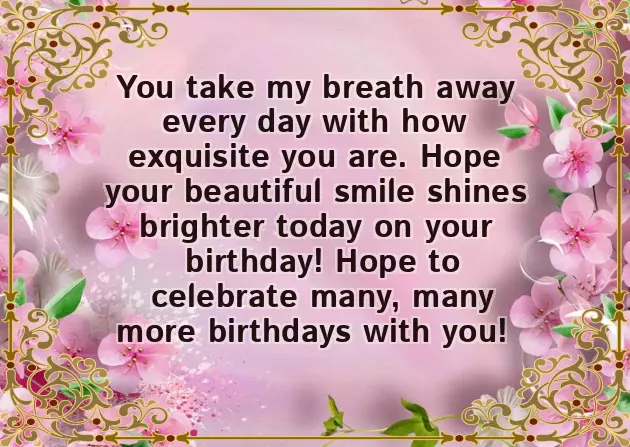 Sweet Birthday Message