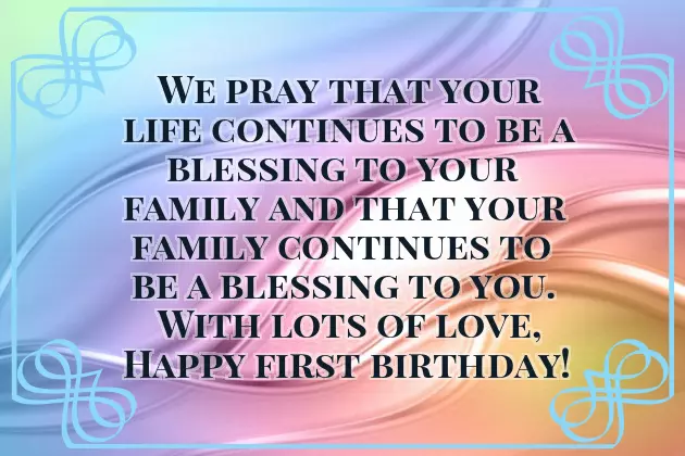 Birthday Wishes For My One Year Old Daughter