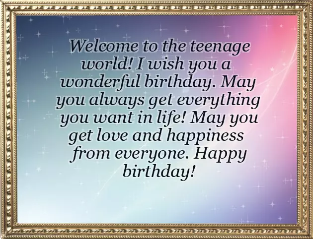 Birthday Thought For Child