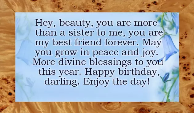 Happy Birthday Wishes My Lovely Sister