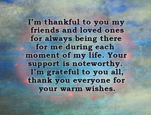 Spiritual Thank You For Birthday Wishes