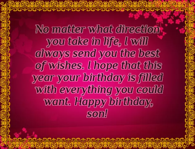 Happy Birthday To My Son From Dad Happy Birthday To My Son From Dad