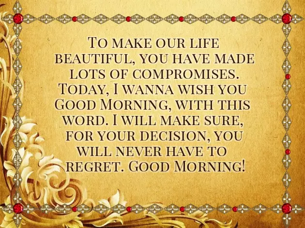 Good Morning Message To My Love To Make Her Happy