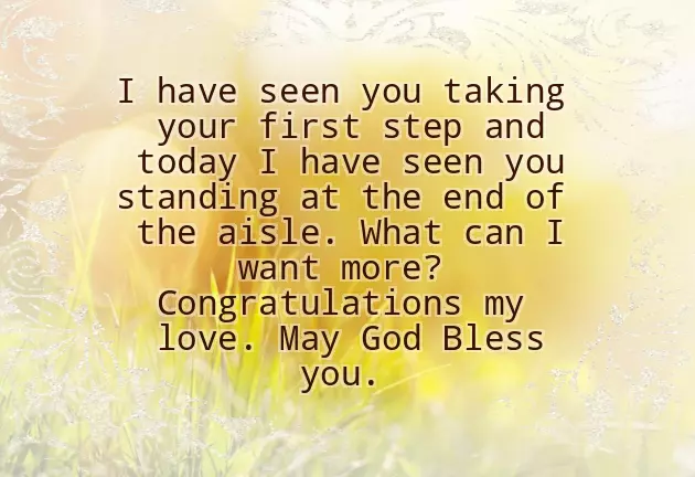 Sample Wedding Greetings