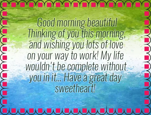 Romantic Good Morning Message To Your Love Romantic Good Morning Message To Your Love