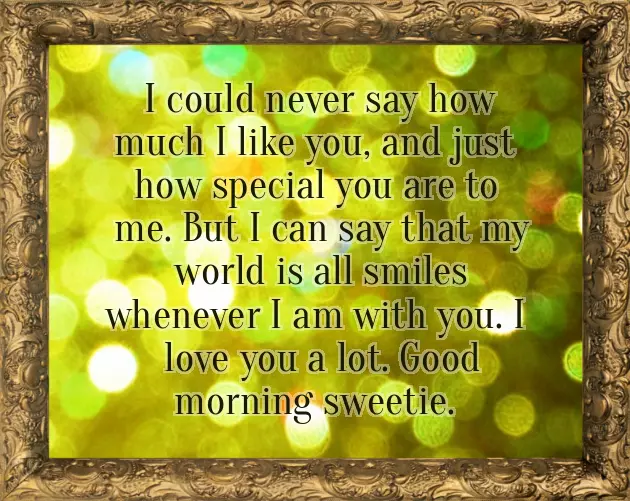Good Morning Morning Message For Her