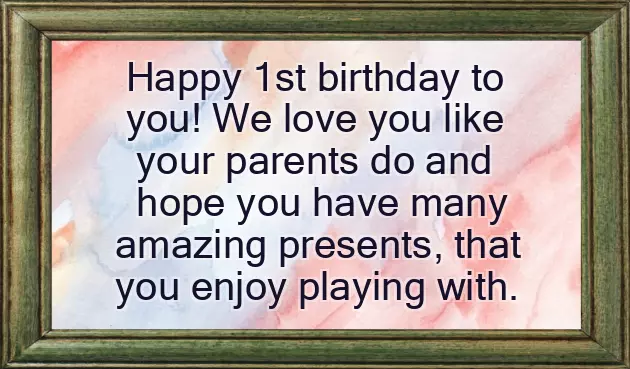 Happy 1St Birthday Baby Girl Happy 1St Birthday Baby Girl
