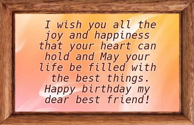 Quotes For Birthday Wishes For Best Friend Girl