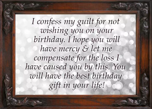 Not Wishing Someone Happy Birthday