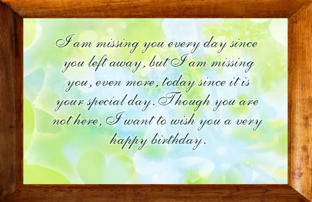 Birthday Greetings To Dad In Heaven