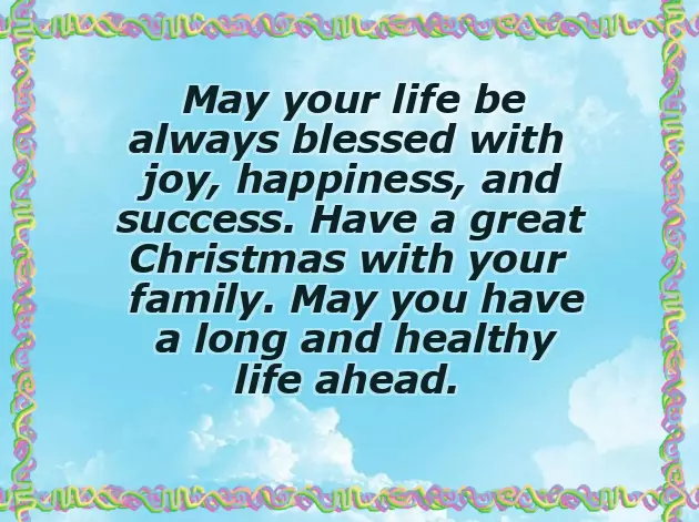 Christmas Wishes For Son And Family