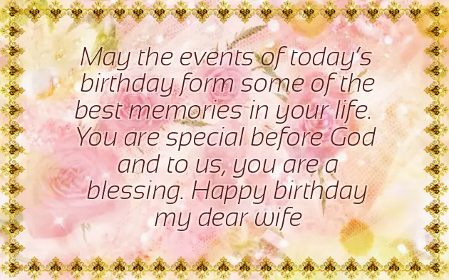 Birthday Quotes For Loving Wife