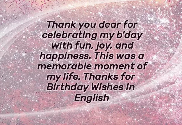Thank U Message To Friends For Birthday Wishes Thank U Message To Friends For Birthday Wishes