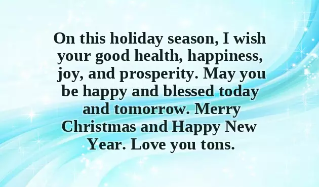 Merry Christmas Family Wishes