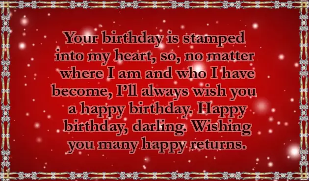 Birthday Wishes Of Lover