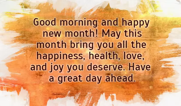 New Month Messages For Him