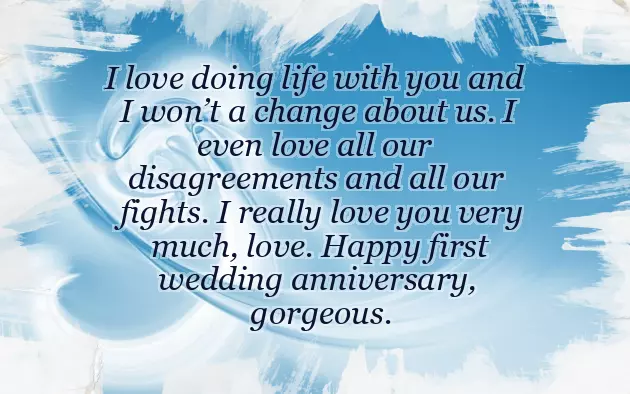 Happy 1St Wedding Anniversary Happy 1St Wedding Anniversary