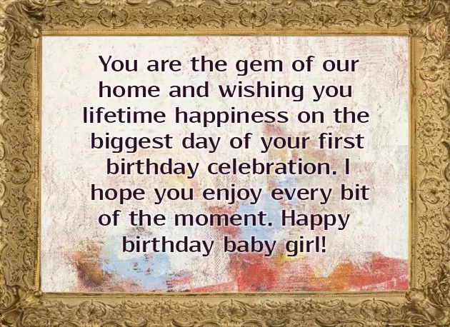 1St Baby Girl Birthday Quotes 1St Baby Girl Birthday Quotes