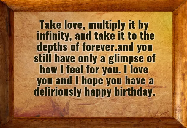 Lovely Wishes For Husband Birthday