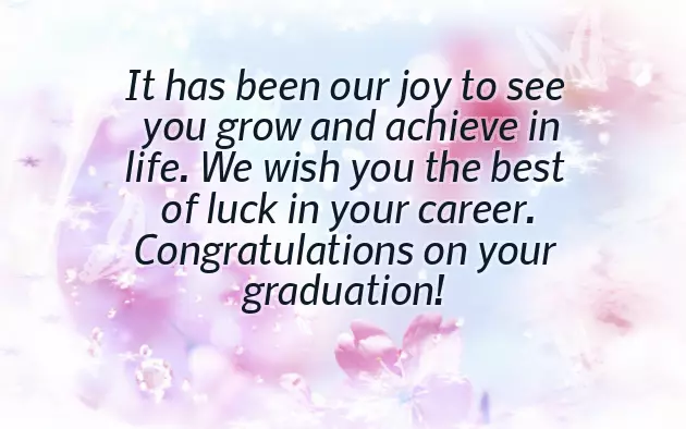 Congratulations On Your Honours Degree