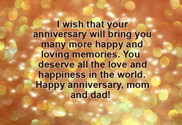 Congratulations On Your Wedding Anniversary