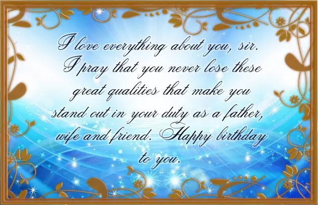 My Friend Father Birthday Wishes