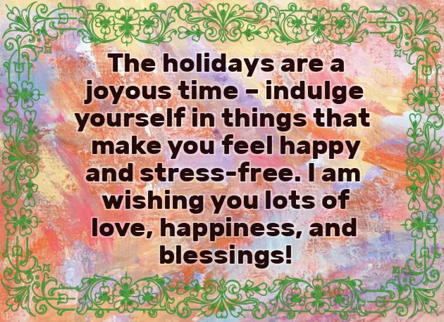 Wishing You All The Best Today And Throughout The Coming Year