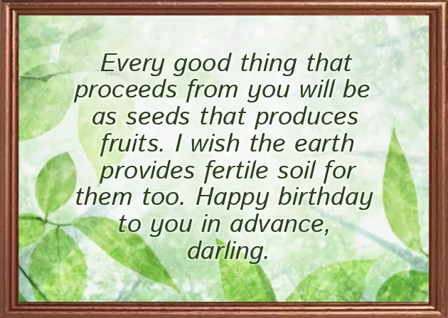Advance Happy Birthday Quotes For Lover Advance Happy Birthday Quotes For Lover