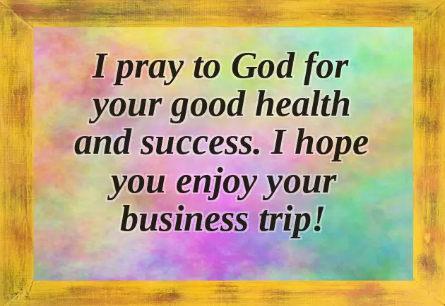 Wishes For Business Success