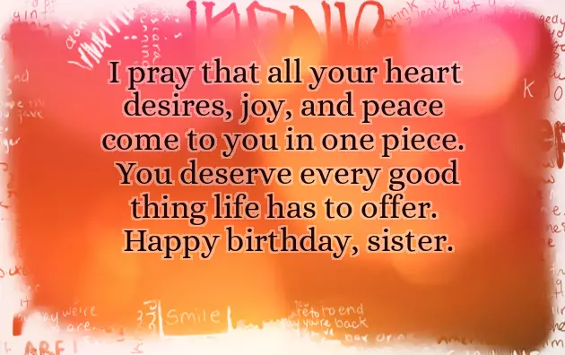 Happy Birthday Sister Quotes