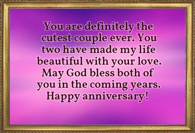 Mom Dad Happy Anniversary Wishes