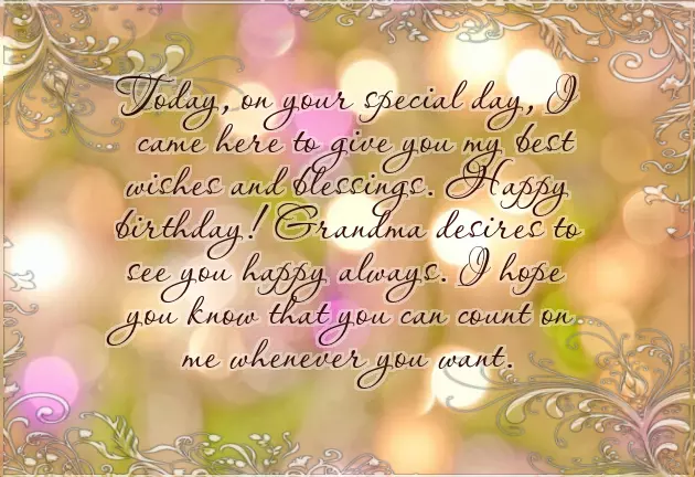 Birthday Wishes From Grandmother To Granddaughter Birthday Wishes From Grandmother To Granddaughter