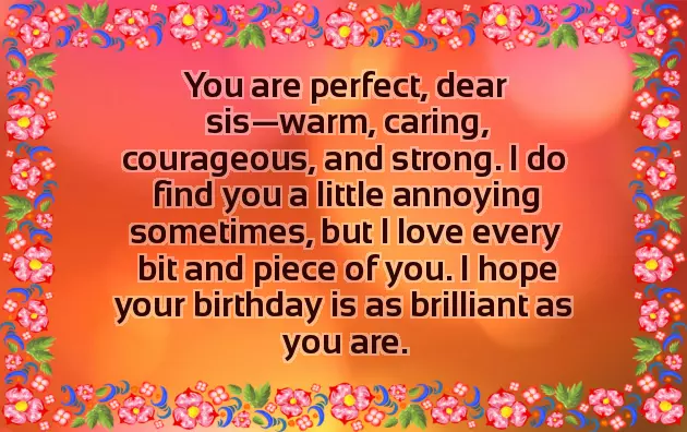 Birthday Greetings To Little Sister Birthday Greetings To Little Sister