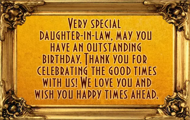 Funny Happy Birthday Daughter In Law Quotes