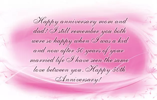 Anniversary Wishes For Parents From Son Anniversary Wishes For Parents From Son