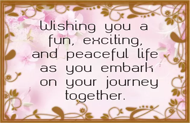 I Wish You A Happy Married Life