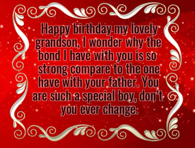 Happy Birthday My Dear Grandson