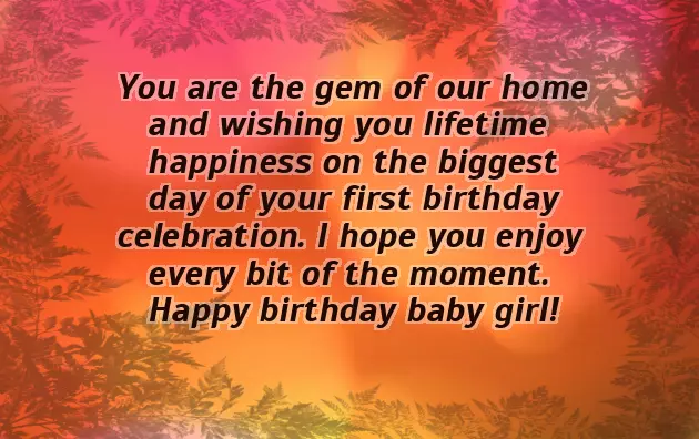 Message For Birthday Girl