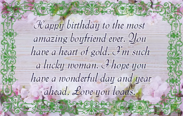 Sweet Words For Him On His Birthday